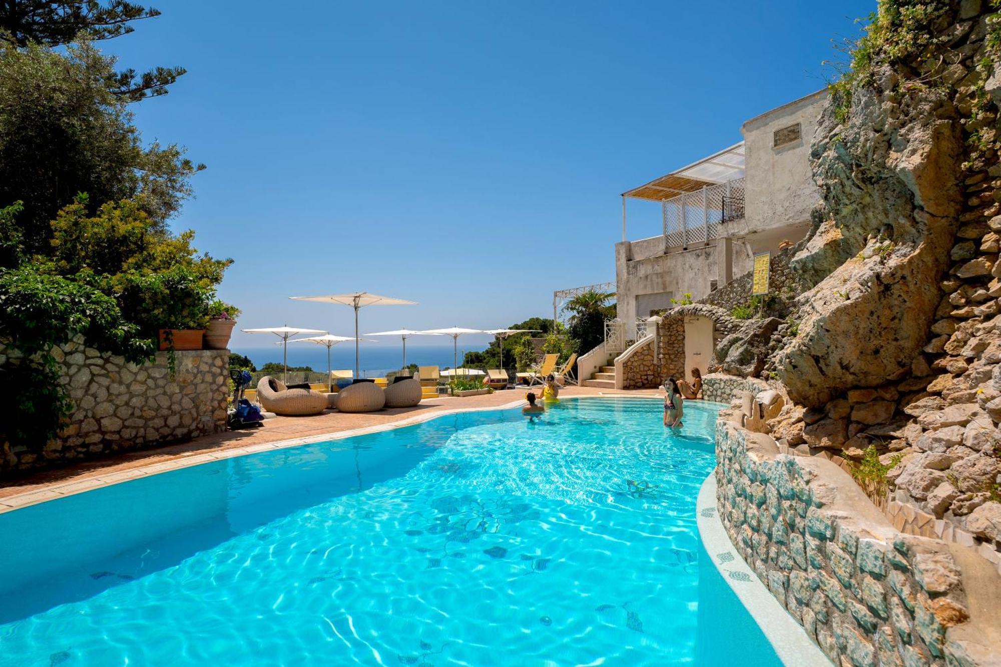 Hotel La Floridiana Капрі Екстер'єр фото
