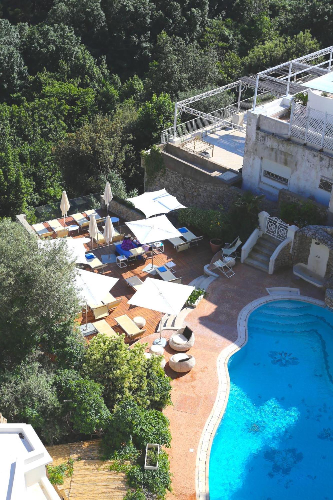 Hotel La Floridiana Капрі Екстер'єр фото