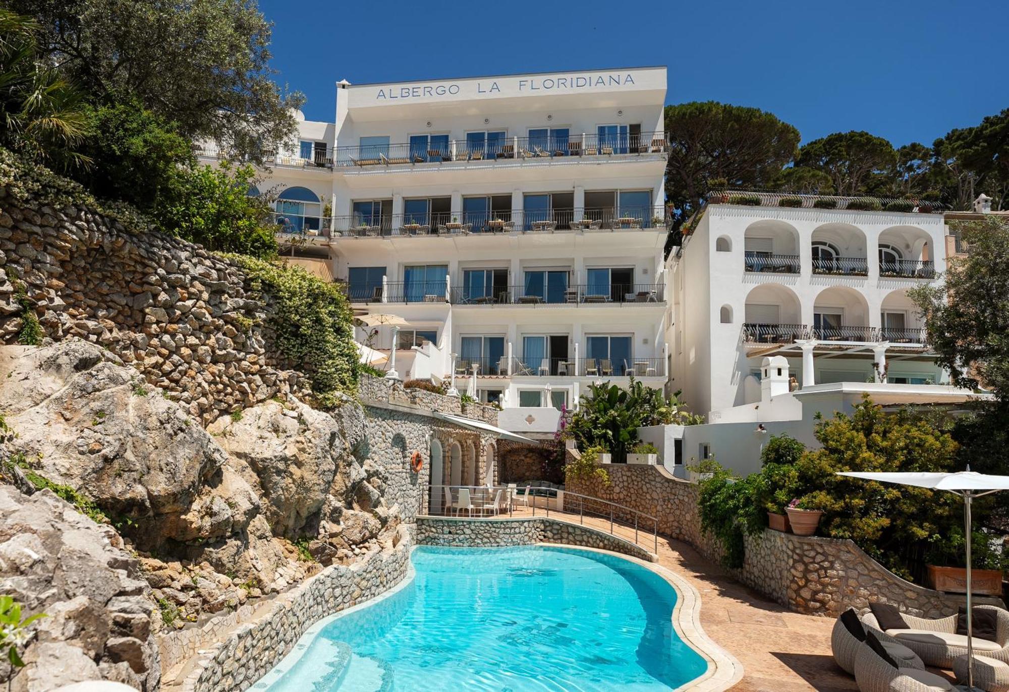 Hotel La Floridiana Капрі Екстер'єр фото